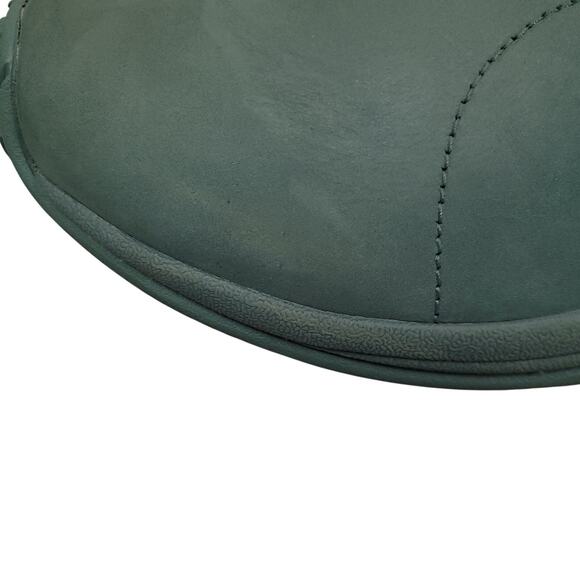 Merrell Mens Jungle Moc Slip-On Shoes Sz 13 Waterproof Leather Japanese Blue EUC - Picture 13 of 16